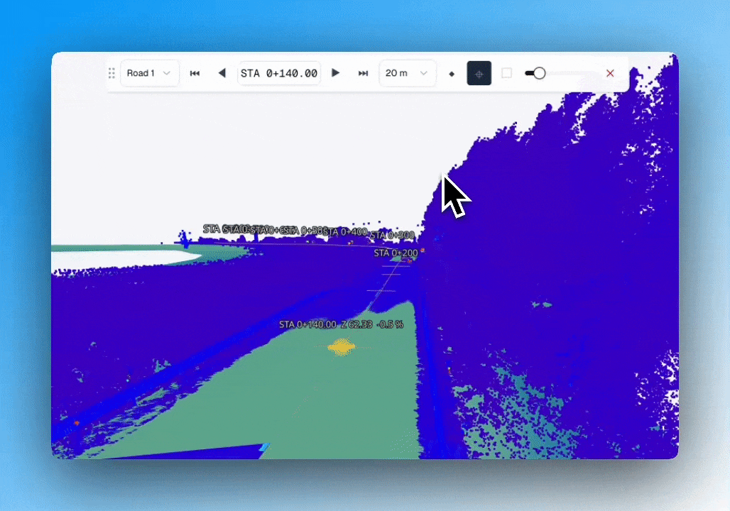 Navigating between alignment sections